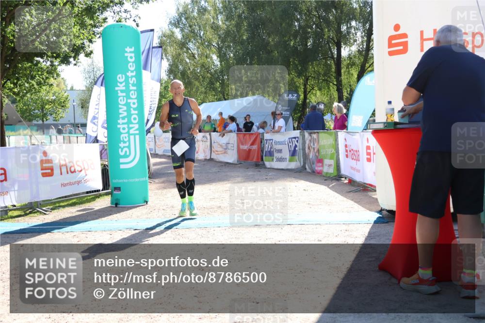 07.09.2025 - 19. Norderstedt Triathlon Zöllner http://msf.ph/oto/8786500 07.09.2025 15:41:13 Ziel 1457 meine-sportfotos.de
