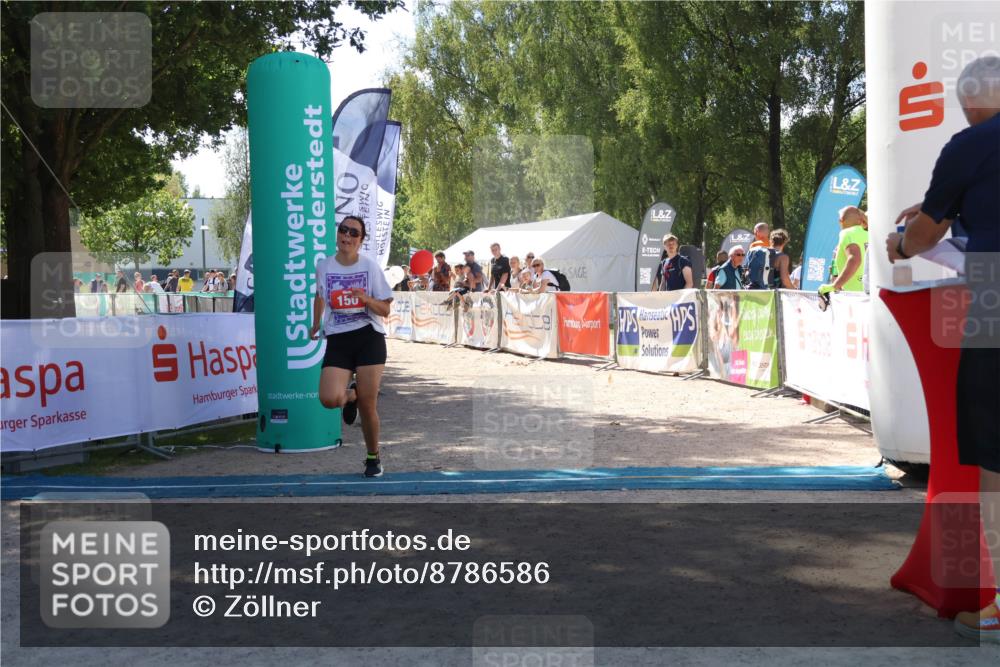 07.09.2025 - 19. Norderstedt Triathlon Zöllner http://msf.ph/oto/8786586 07.09.2025 13:26:48 Ziel 150 meine-sportfotos.de