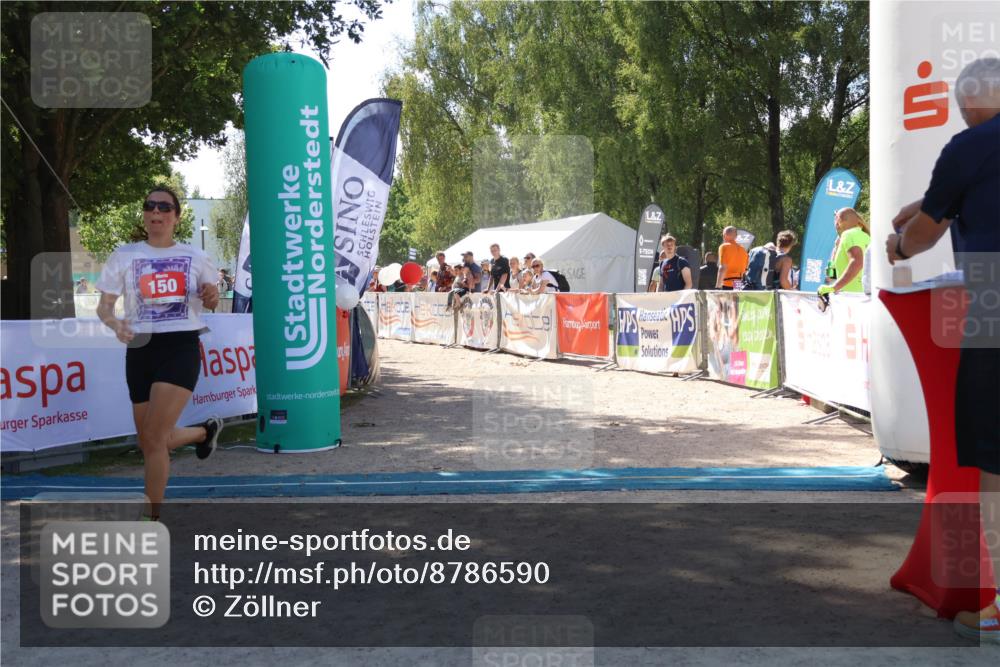 07.09.2025 - 19. Norderstedt Triathlon Zöllner http://msf.ph/oto/8786590 07.09.2025 13:26:48 Ziel 150 meine-sportfotos.de
