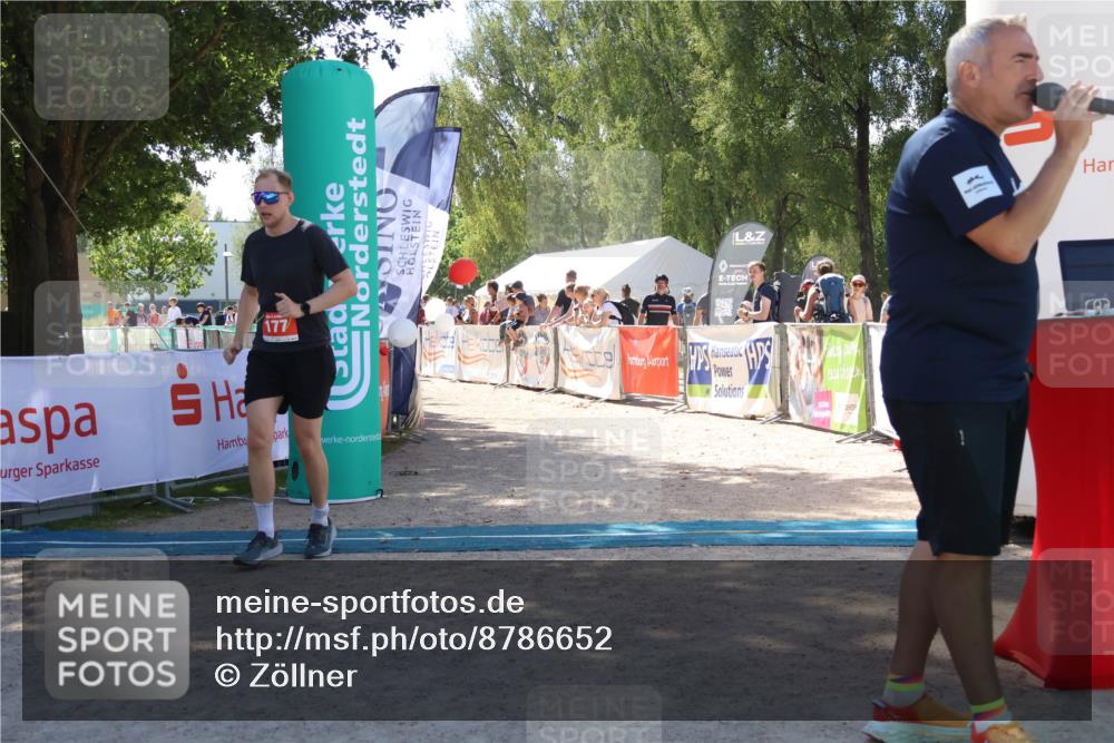 07.09.2025 - 19. Norderstedt Triathlon Zöllner http://msf.ph/oto/8786652 07.09.2025 13:27:24 Ziel 177 meine-sportfotos.de