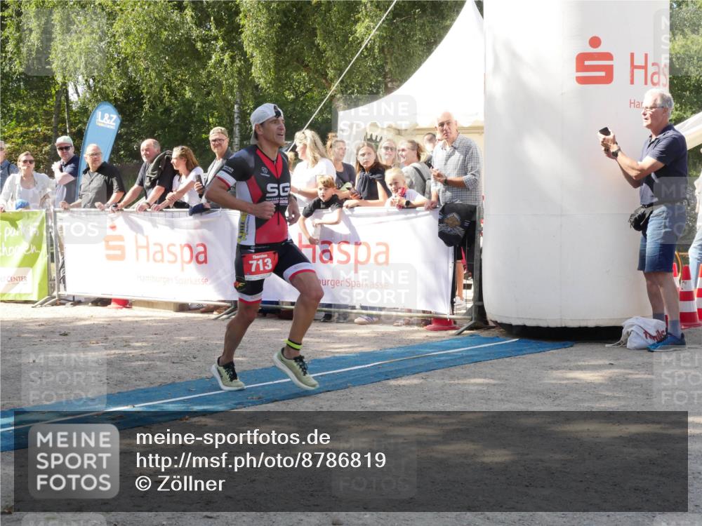 07.09.2025 - 19. Norderstedt Triathlon Zöllner http://msf.ph/oto/8786819 07.09.2025 13:09:16 Ziel 713 meine-sportfotos.de