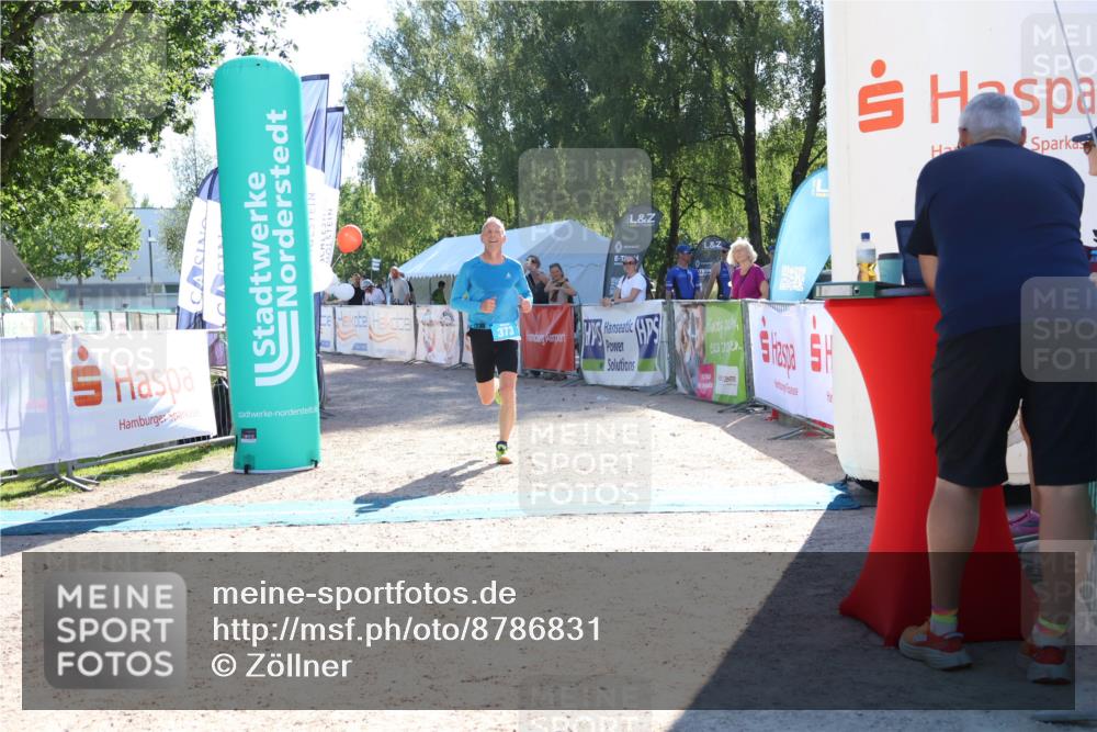 07.09.2025 - 19. Norderstedt Triathlon Zöllner http://msf.ph/oto/8786831 07.09.2025 15:44:22 Ziel 373 meine-sportfotos.de
