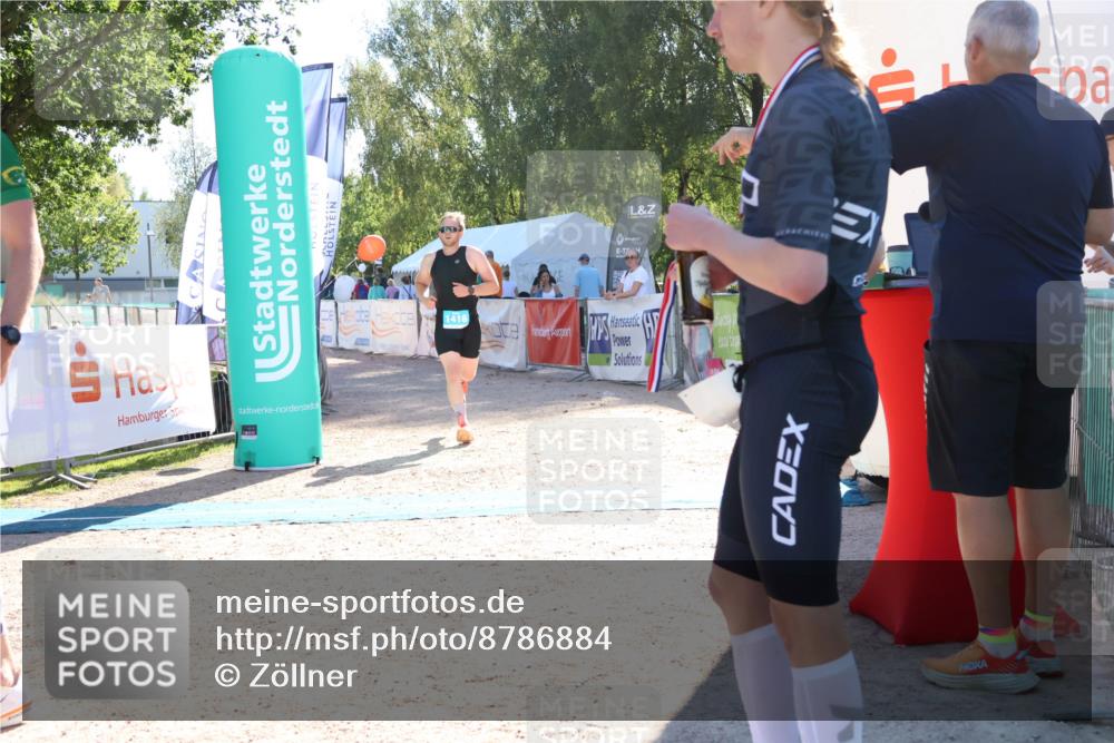 07.09.2025 - 19. Norderstedt Triathlon Zöllner http://msf.ph/oto/8786884 07.09.2025 15:46:19 Ziel 1416 meine-sportfotos.de