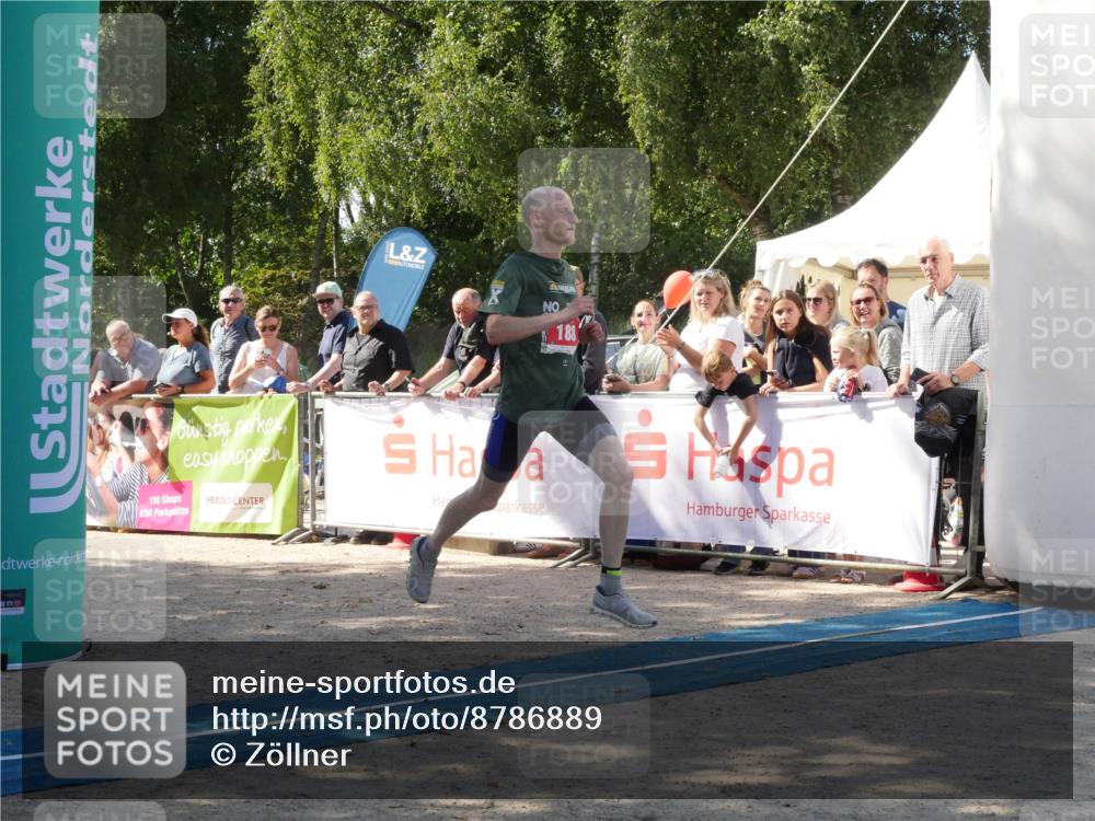 07.09.2025 - 19. Norderstedt Triathlon Zöllner http://msf.ph/oto/8786889 07.09.2025 13:11:25 Ziel 188, 783, 1268 meine-sportfotos.de