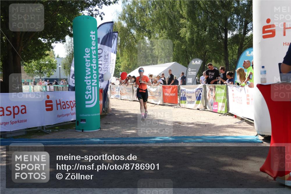 07.09.2025 - 19. Norderstedt Triathlon Zöllner http://msf.ph/oto/8786901 07.09.2025 13:28:57 Ziel 1337 meine-sportfotos.de