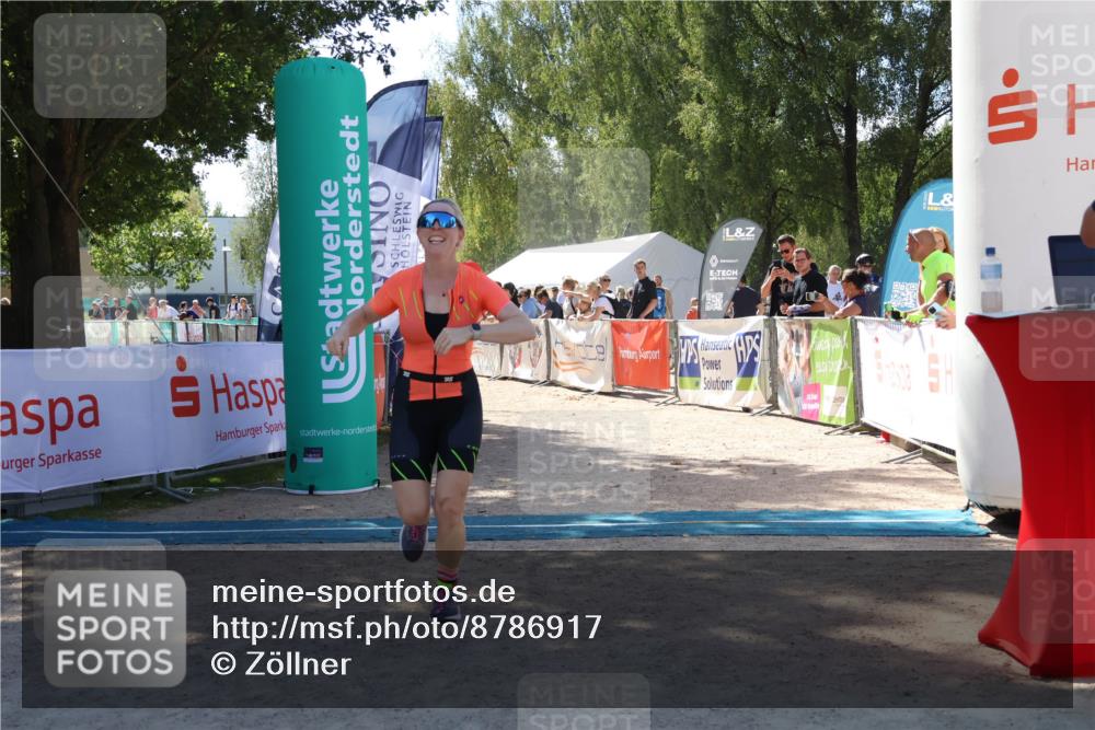 07.09.2025 - 19. Norderstedt Triathlon Zöllner http://msf.ph/oto/8786917 07.09.2025 13:28:59 Ziel 1337 meine-sportfotos.de