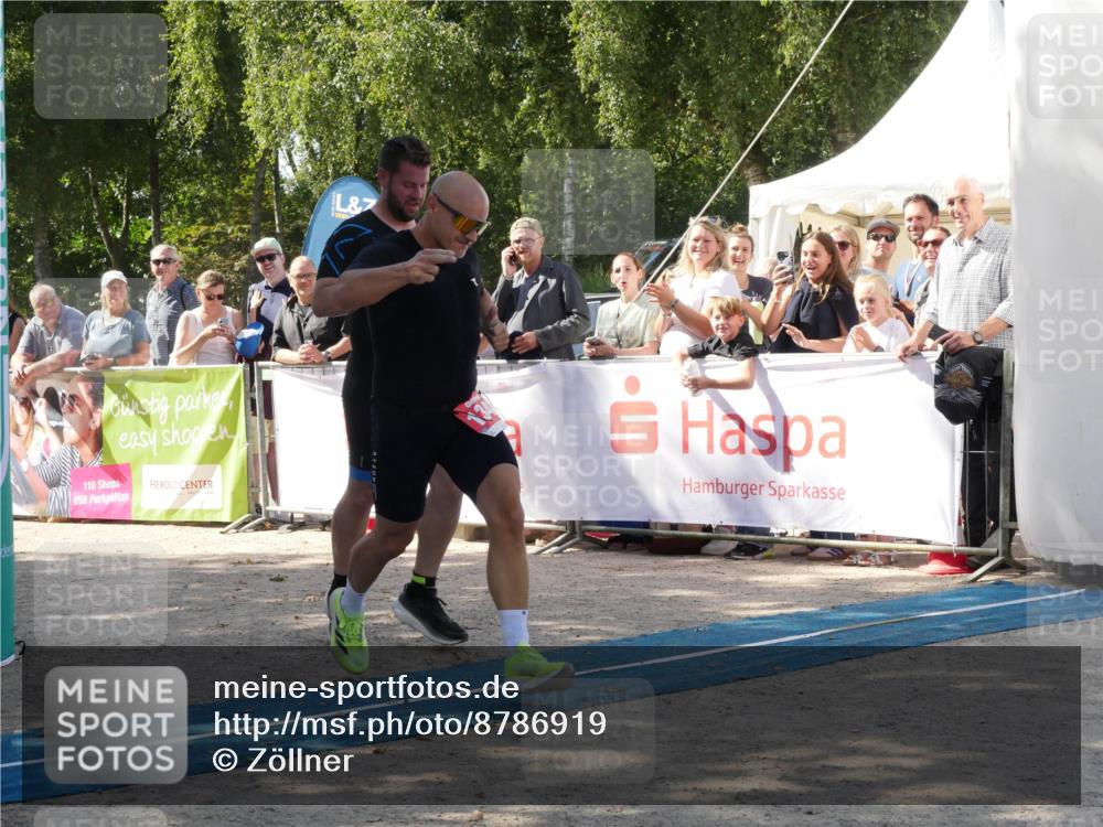 07.09.2025 - 19. Norderstedt Triathlon Zöllner http://msf.ph/oto/8786919 07.09.2025 13:12:02 Ziel 244, 1342 meine-sportfotos.de