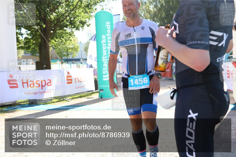 07.09.2025 - 19. Norderstedt Triathlon Zöllner http://msf.ph/oto/8786939 07.09.2025 15:46:51 Ziel 1456 meine-sportfotos.de