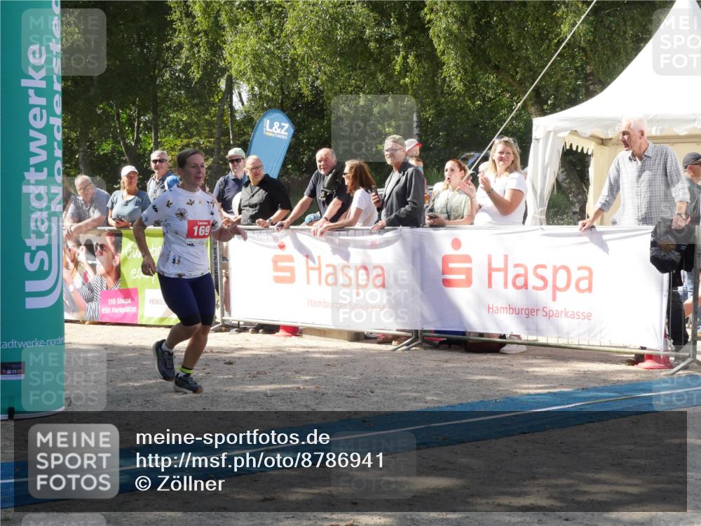 07.09.2025 - 19. Norderstedt Triathlon Zöllner http://msf.ph/oto/8786941 07.09.2025 13:12:27 Ziel 169 meine-sportfotos.de