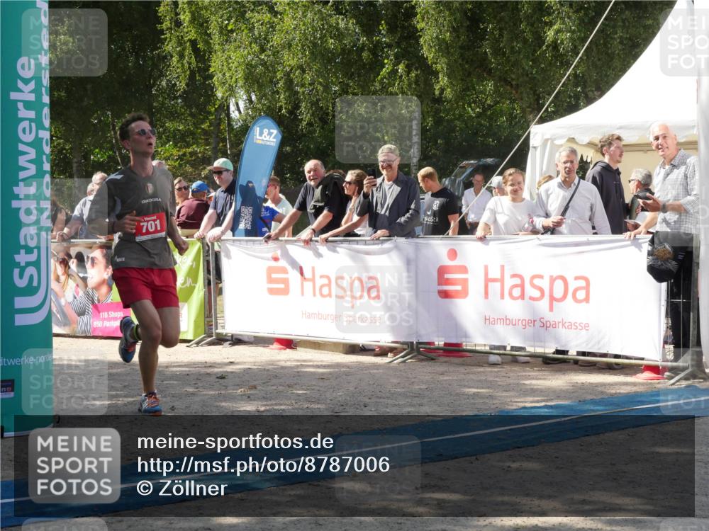 07.09.2025 - 19. Norderstedt Triathlon Zöllner http://msf.ph/oto/8787006 07.09.2025 13:13:39 Ziel 701 meine-sportfotos.de