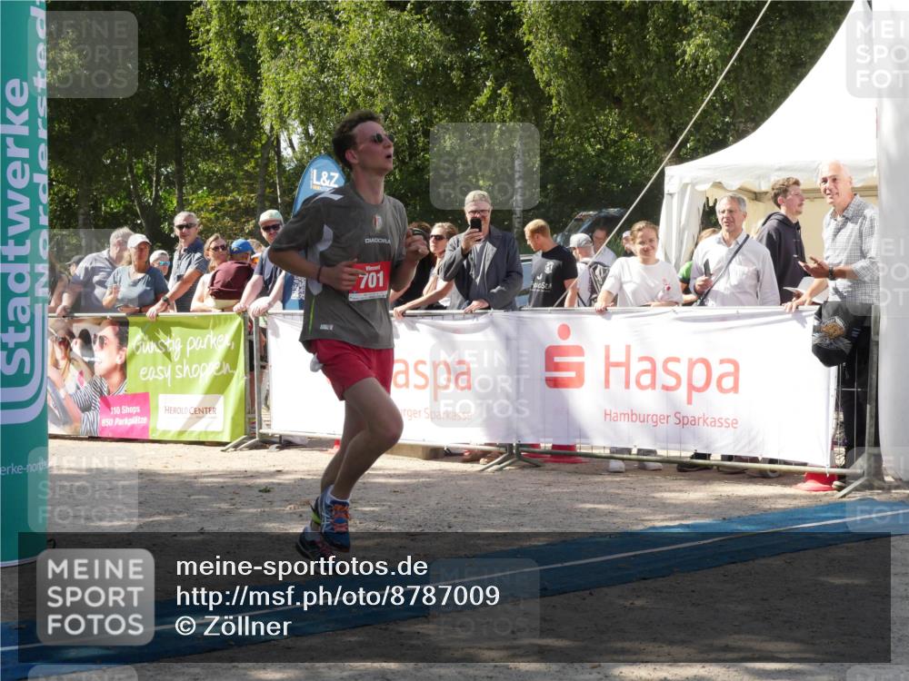 07.09.2025 - 19. Norderstedt Triathlon Zöllner http://msf.ph/oto/8787009 07.09.2025 13:13:40 Ziel 701 meine-sportfotos.de