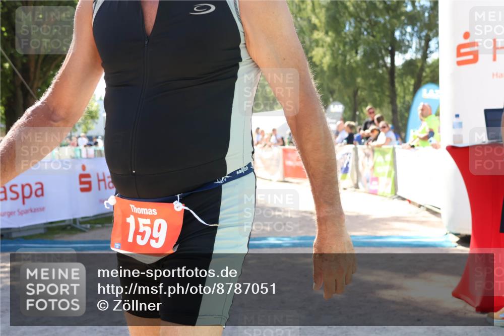 07.09.2025 - 19. Norderstedt Triathlon Zöllner http://msf.ph/oto/8787051 07.09.2025 13:30:05 Ziel 1345, 1391 meine-sportfotos.de