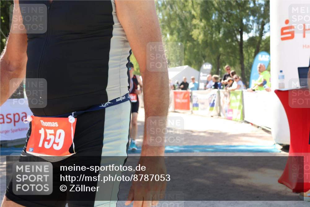 07.09.2025 - 19. Norderstedt Triathlon Zöllner http://msf.ph/oto/8787053 07.09.2025 13:30:05 Ziel 1345, 1391 meine-sportfotos.de