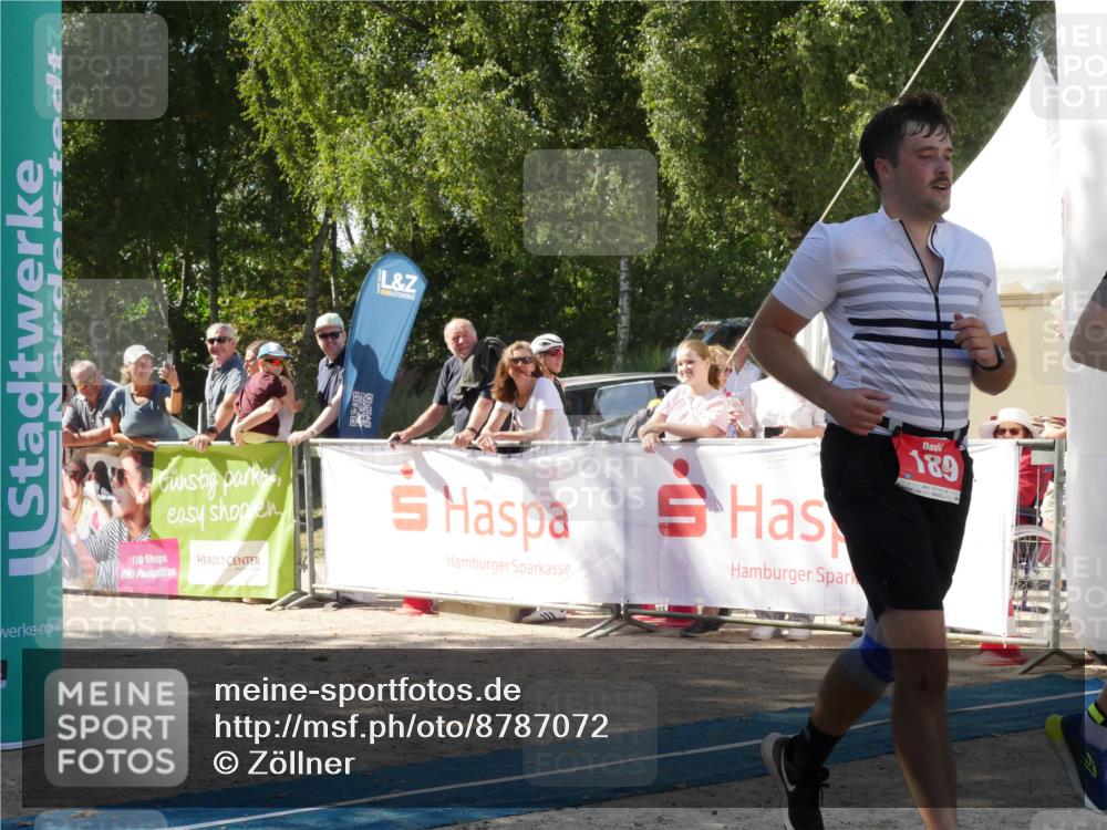 07.09.2025 - 19. Norderstedt Triathlon Zöllner http://msf.ph/oto/8787072 07.09.2025 13:14:51 Ziel 189, 717 meine-sportfotos.de