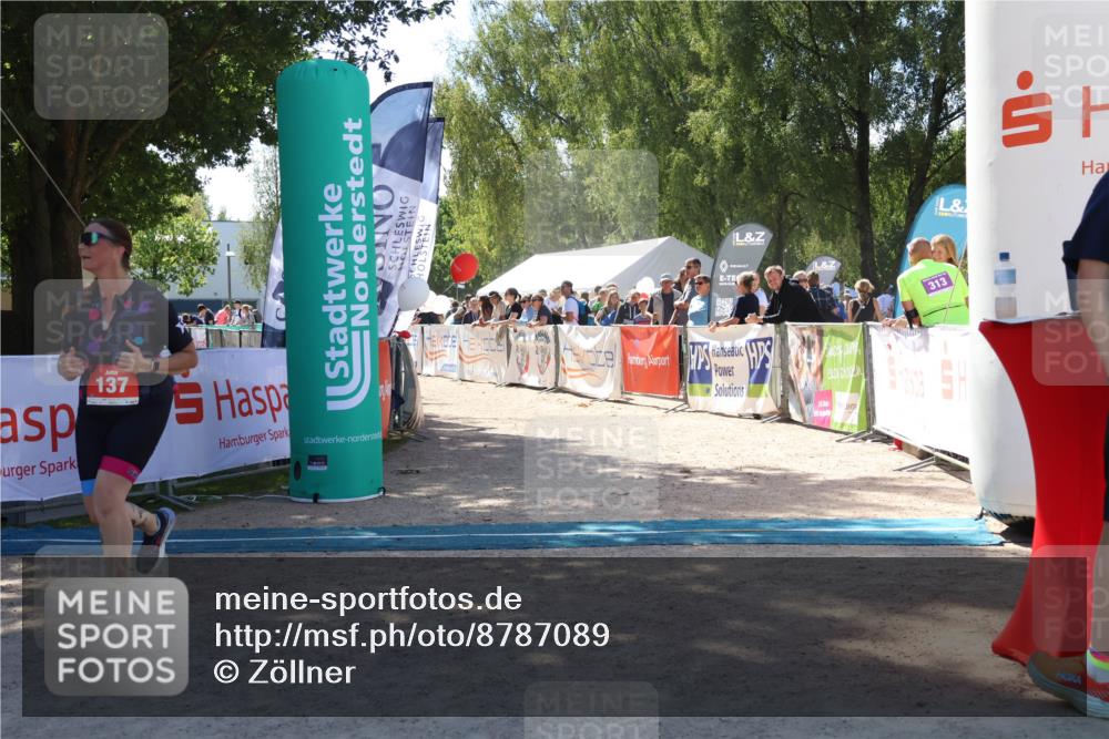 07.09.2025 - 19. Norderstedt Triathlon Zöllner http://msf.ph/oto/8787089 07.09.2025 13:30:51 Ziel 137 meine-sportfotos.de