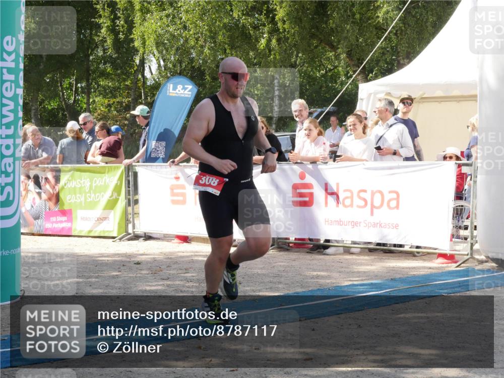 07.09.2025 - 19. Norderstedt Triathlon Zöllner http://msf.ph/oto/8787117 07.09.2025 13:15:29 Ziel 308, 1382 meine-sportfotos.de