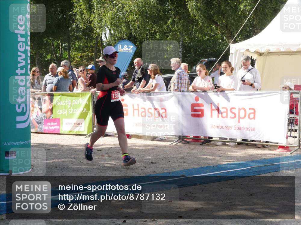 07.09.2025 - 19. Norderstedt Triathlon Zöllner http://msf.ph/oto/8787132 07.09.2025 13:15:55 Ziel 1338 meine-sportfotos.de