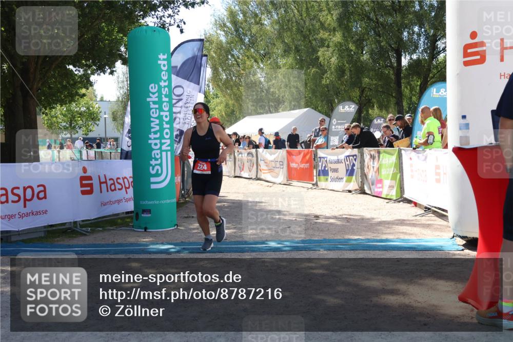 07.09.2025 - 19. Norderstedt Triathlon Zöllner http://msf.ph/oto/8787216 07.09.2025 13:31:36 Ziel 224 meine-sportfotos.de