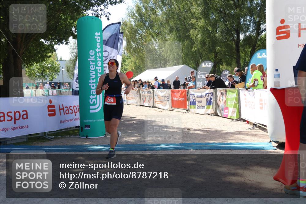 07.09.2025 - 19. Norderstedt Triathlon Zöllner http://msf.ph/oto/8787218 07.09.2025 13:31:36 Ziel 224 meine-sportfotos.de