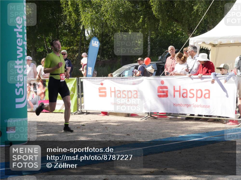 07.09.2025 - 19. Norderstedt Triathlon Zöllner http://msf.ph/oto/8787227 07.09.2025 13:19:16 Ziel 1384 meine-sportfotos.de
