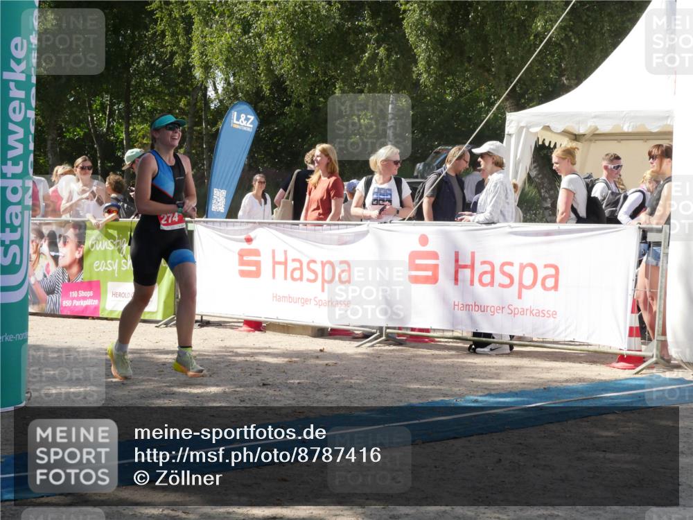07.09.2025 - 19. Norderstedt Triathlon Zöllner http://msf.ph/oto/8787416 07.09.2025 13:23:57 Ziel 274 meine-sportfotos.de