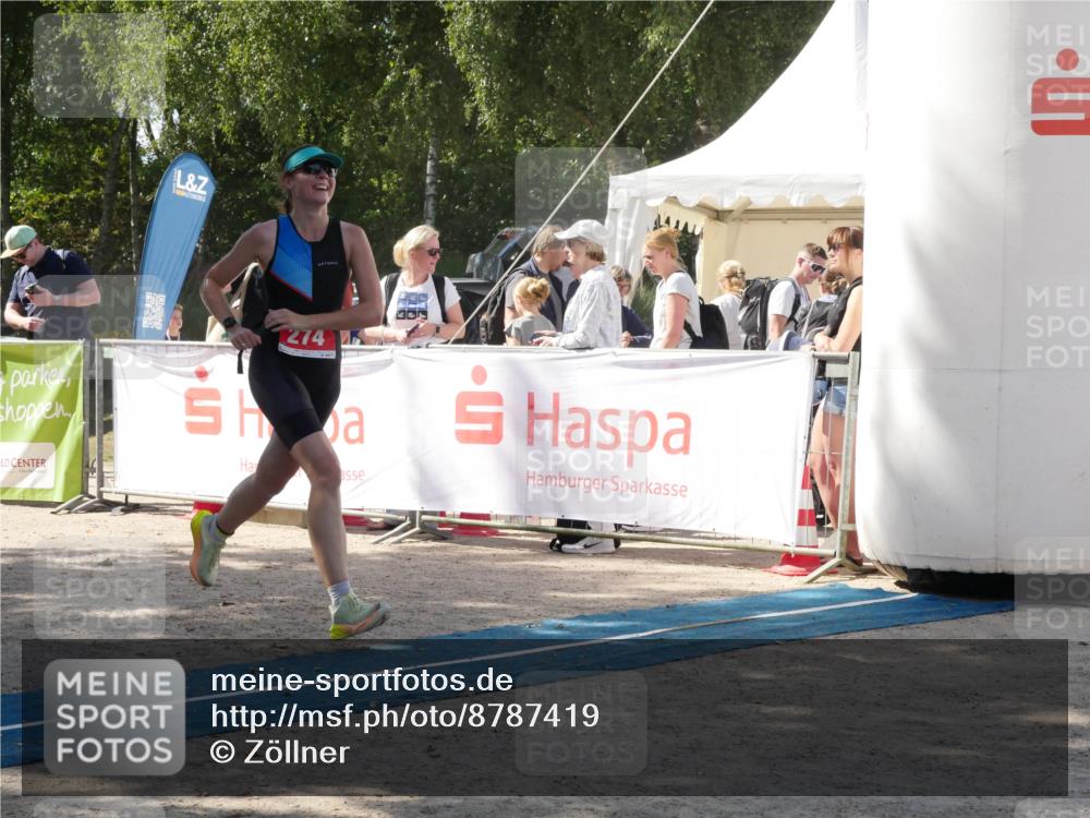 07.09.2025 - 19. Norderstedt Triathlon Zöllner http://msf.ph/oto/8787419 07.09.2025 13:23:57 Ziel 274 meine-sportfotos.de