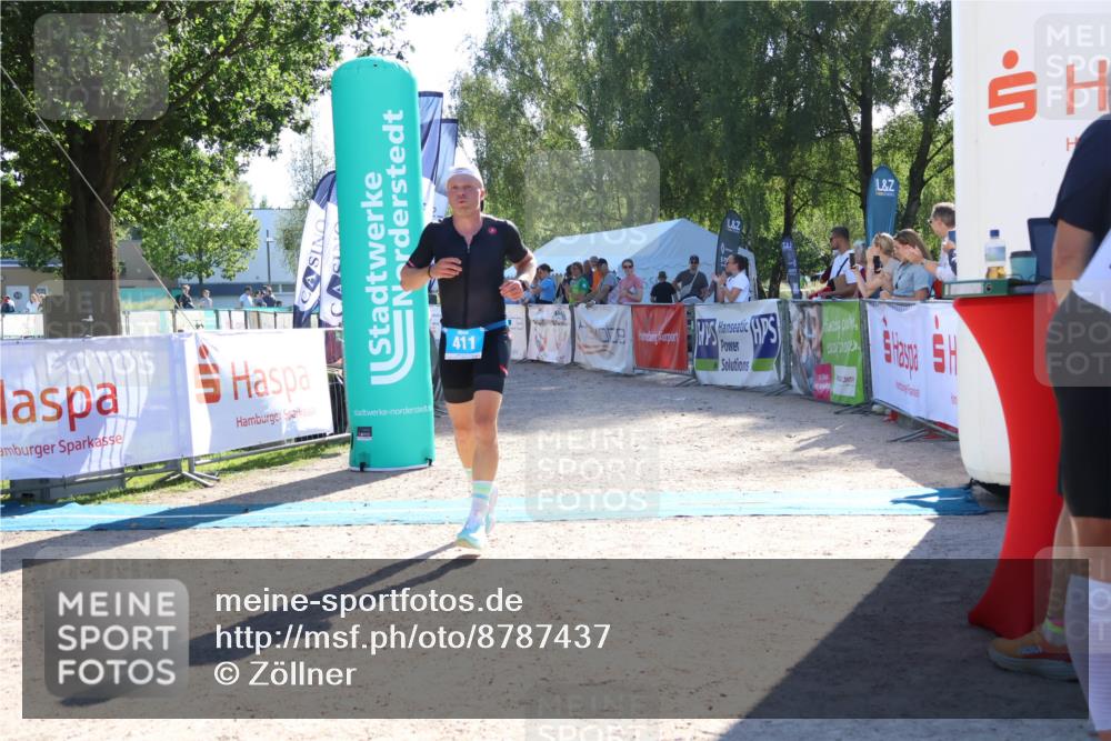 07.09.2025 - 19. Norderstedt Triathlon Zöllner http://msf.ph/oto/8787437 07.09.2025 15:52:59 Ziel 411, 1478 meine-sportfotos.de