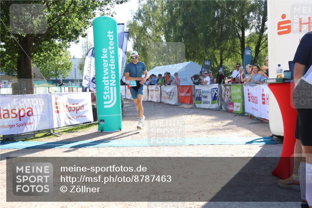 07.09.2025 - 19. Norderstedt Triathlon Zöllner http://msf.ph/oto/8787463 07.09.2025 15:53:01 Ziel 411, 1478 meine-sportfotos.de