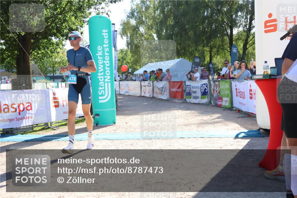 07.09.2025 - 19. Norderstedt Triathlon Zöllner http://msf.ph/oto/8787473 07.09.2025 15:53:03 Ziel 411, 1478 meine-sportfotos.de