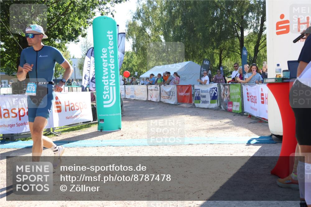 07.09.2025 - 19. Norderstedt Triathlon Zöllner http://msf.ph/oto/8787478 07.09.2025 15:53:03 Ziel 411, 1478 meine-sportfotos.de