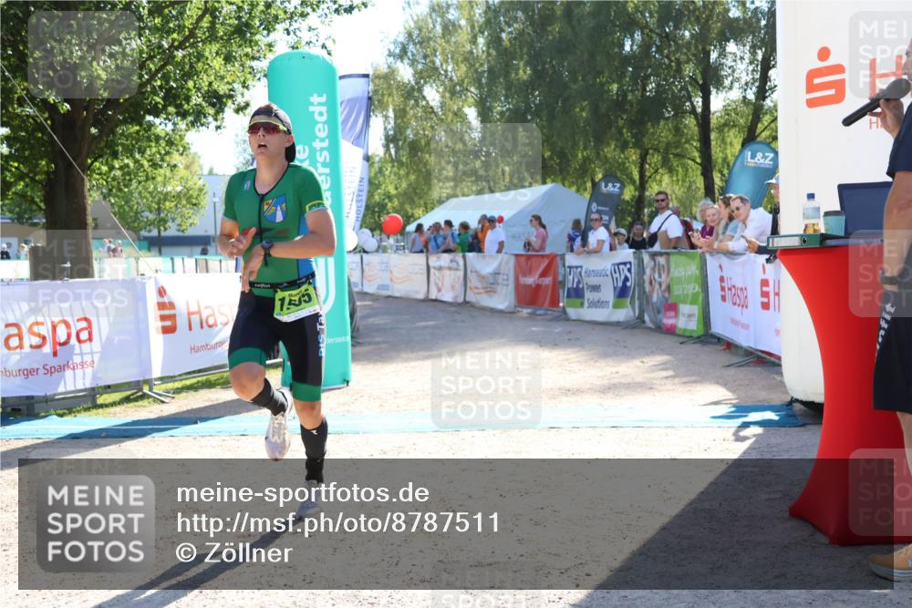 07.09.2025 - 19. Norderstedt Triathlon Zöllner http://msf.ph/oto/8787511 07.09.2025 15:55:23 Ziel 1505 meine-sportfotos.de