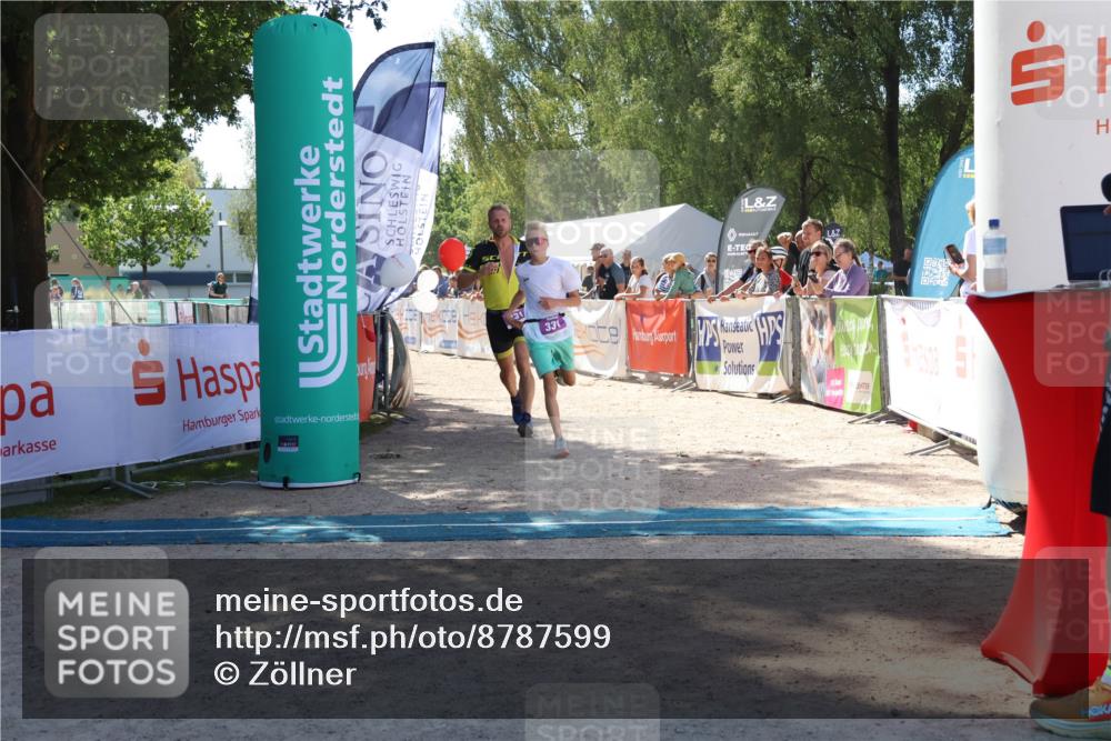 07.09.2025 - 19. Norderstedt Triathlon Zöllner http://msf.ph/oto/8787599 07.09.2025 13:35:46 Ziel 331 meine-sportfotos.de