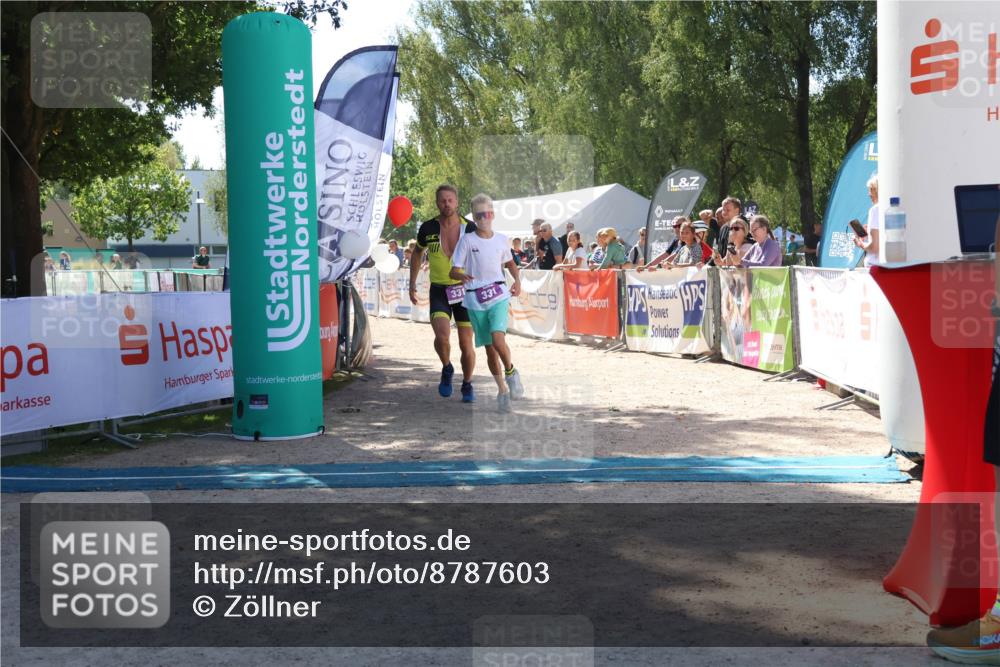 07.09.2025 - 19. Norderstedt Triathlon Zöllner http://msf.ph/oto/8787603 07.09.2025 13:35:46 Ziel 331 meine-sportfotos.de
