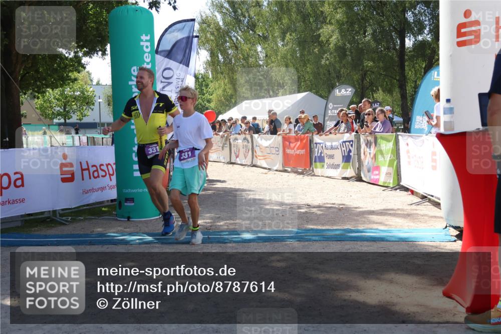 07.09.2025 - 19. Norderstedt Triathlon Zöllner http://msf.ph/oto/8787614 07.09.2025 13:35:47 Ziel 331 meine-sportfotos.de