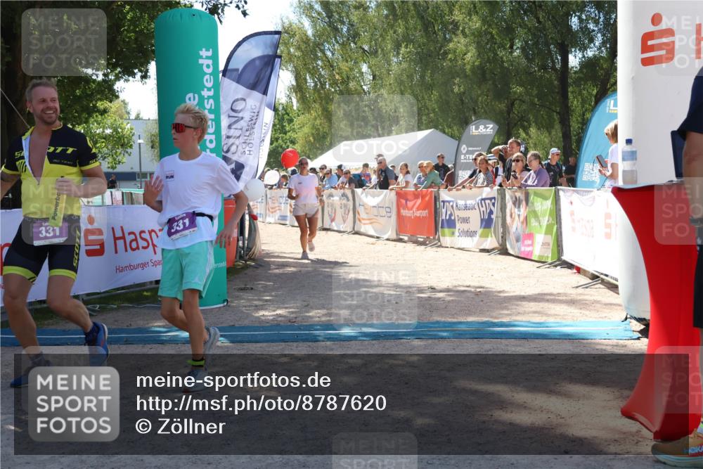 07.09.2025 - 19. Norderstedt Triathlon Zöllner http://msf.ph/oto/8787620 07.09.2025 13:35:48 Ziel 331 meine-sportfotos.de