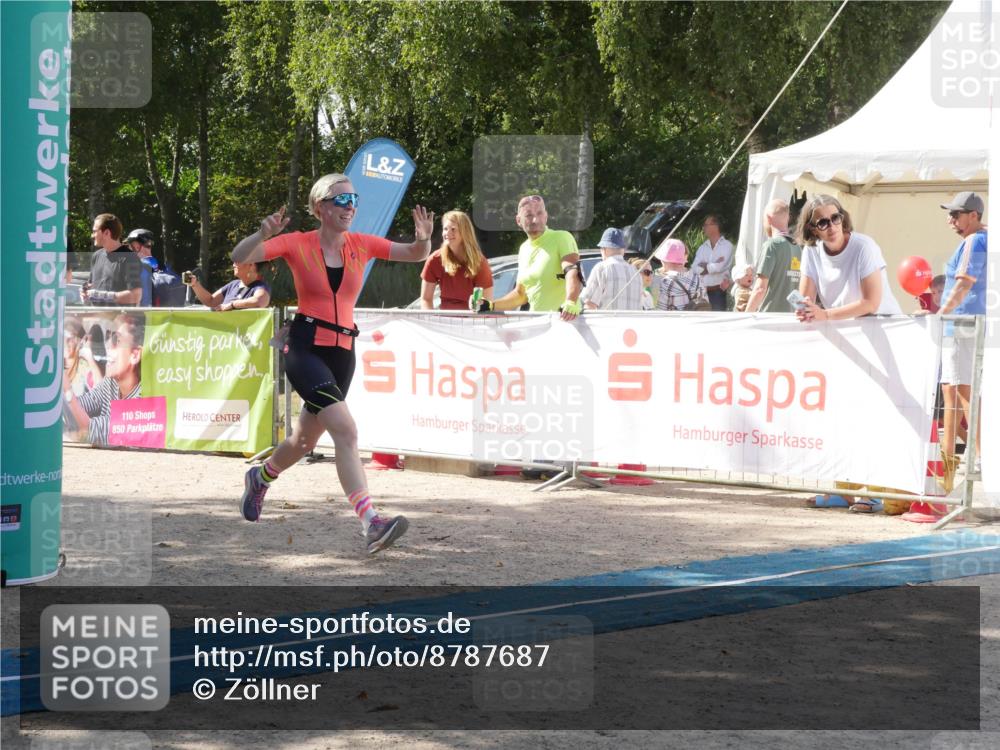 07.09.2025 - 19. Norderstedt Triathlon Zöllner http://msf.ph/oto/8787687 07.09.2025 13:29:00 Ziel 1337 meine-sportfotos.de