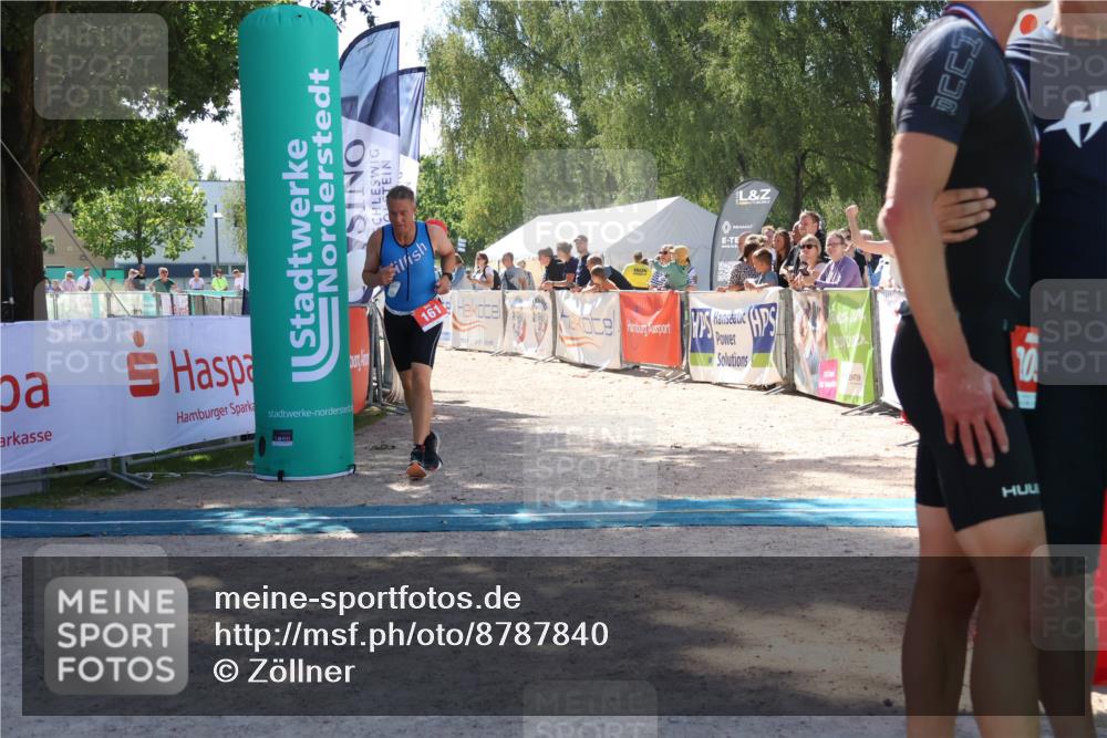 07.09.2025 - 19. Norderstedt Triathlon Zöllner http://msf.ph/oto/8787840 07.09.2025 13:37:45 Ziel 161 meine-sportfotos.de
