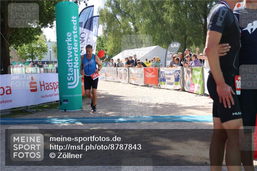 07.09.2025 - 19. Norderstedt Triathlon Zöllner http://msf.ph/oto/8787843 07.09.2025 13:37:45 Ziel 161 meine-sportfotos.de