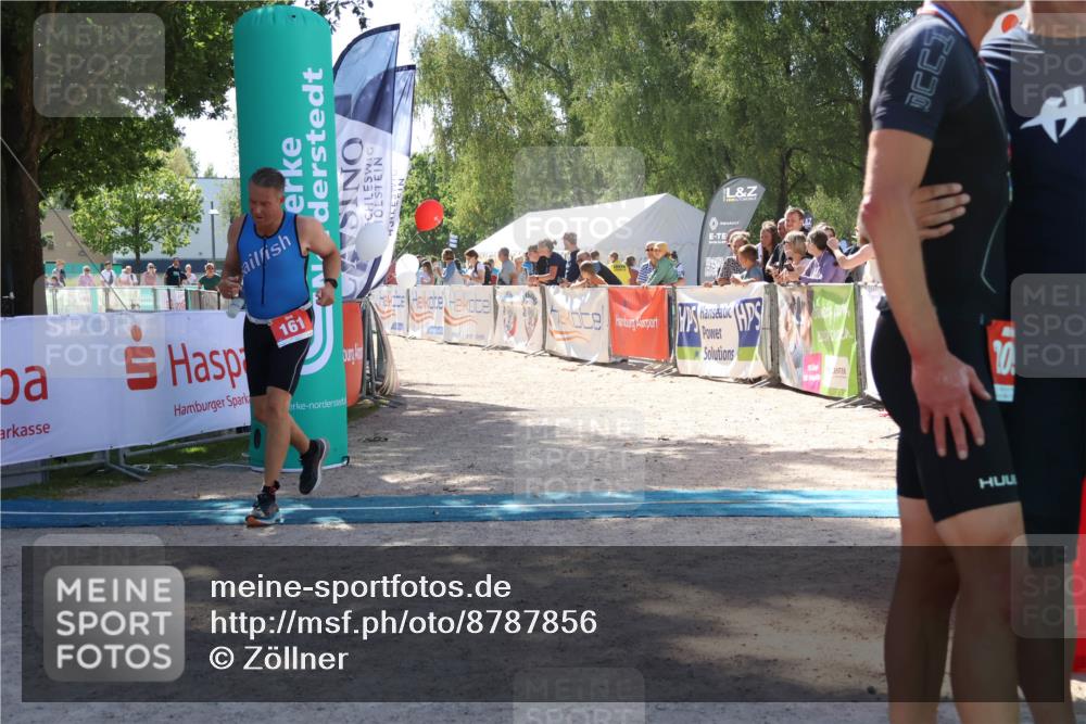 07.09.2025 - 19. Norderstedt Triathlon Zöllner http://msf.ph/oto/8787856 07.09.2025 13:37:46 Ziel 161 meine-sportfotos.de