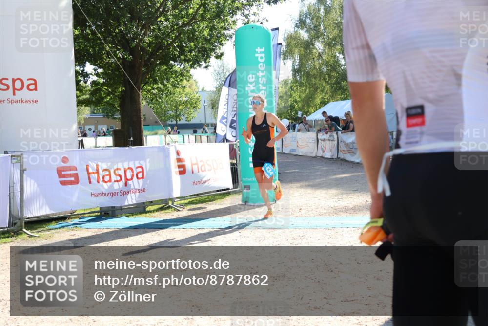 07.09.2025 - 19. Norderstedt Triathlon Zöllner http://msf.ph/oto/8787862 07.09.2025 16:00:14 Ziel 1434 meine-sportfotos.de