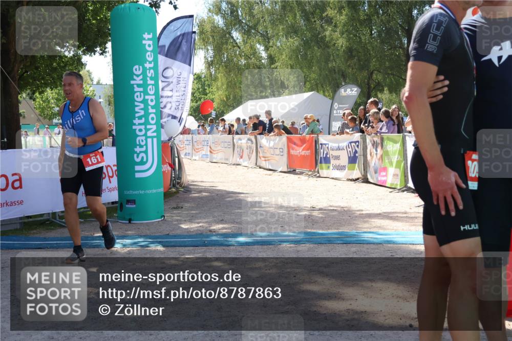 07.09.2025 - 19. Norderstedt Triathlon Zöllner http://msf.ph/oto/8787863 07.09.2025 13:37:46 Ziel 161 meine-sportfotos.de