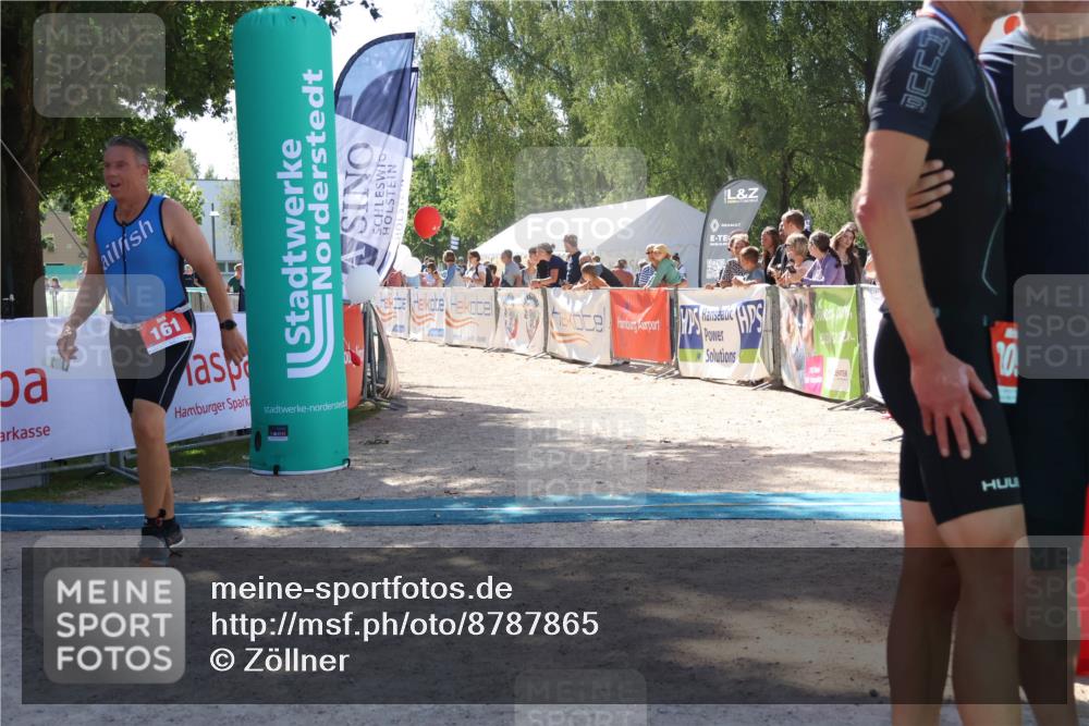 07.09.2025 - 19. Norderstedt Triathlon Zöllner http://msf.ph/oto/8787865 07.09.2025 13:37:46 Ziel 161 meine-sportfotos.de