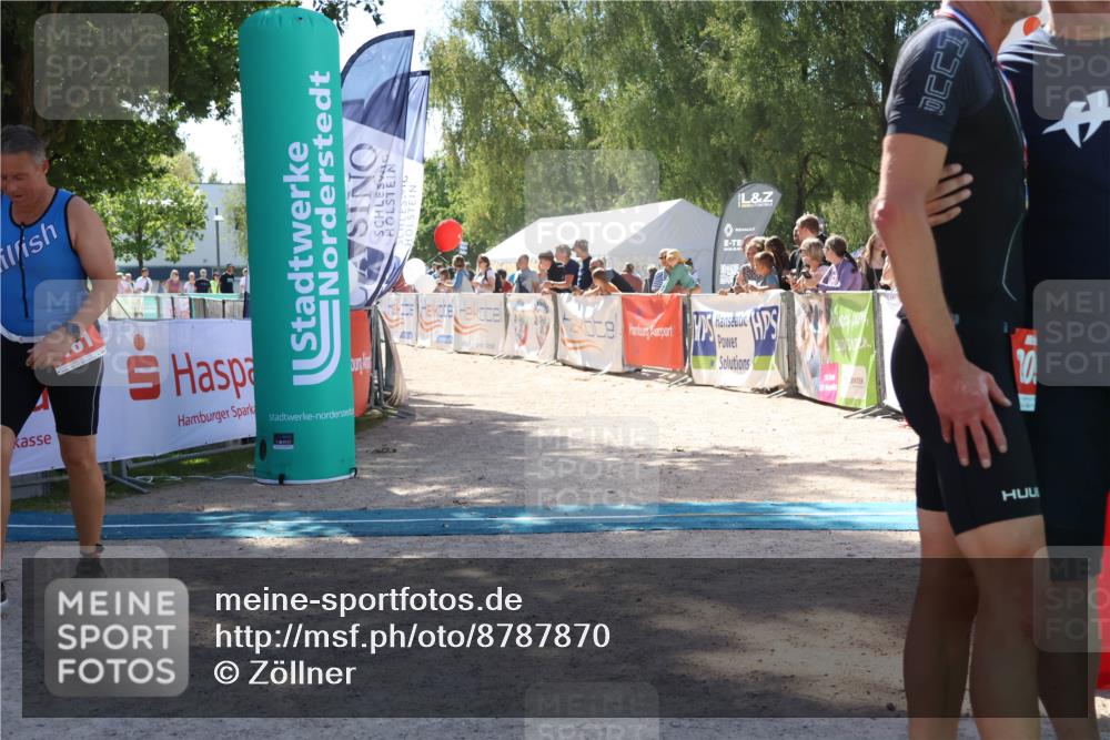 07.09.2025 - 19. Norderstedt Triathlon Zöllner http://msf.ph/oto/8787870 07.09.2025 13:37:47 Ziel 161 meine-sportfotos.de