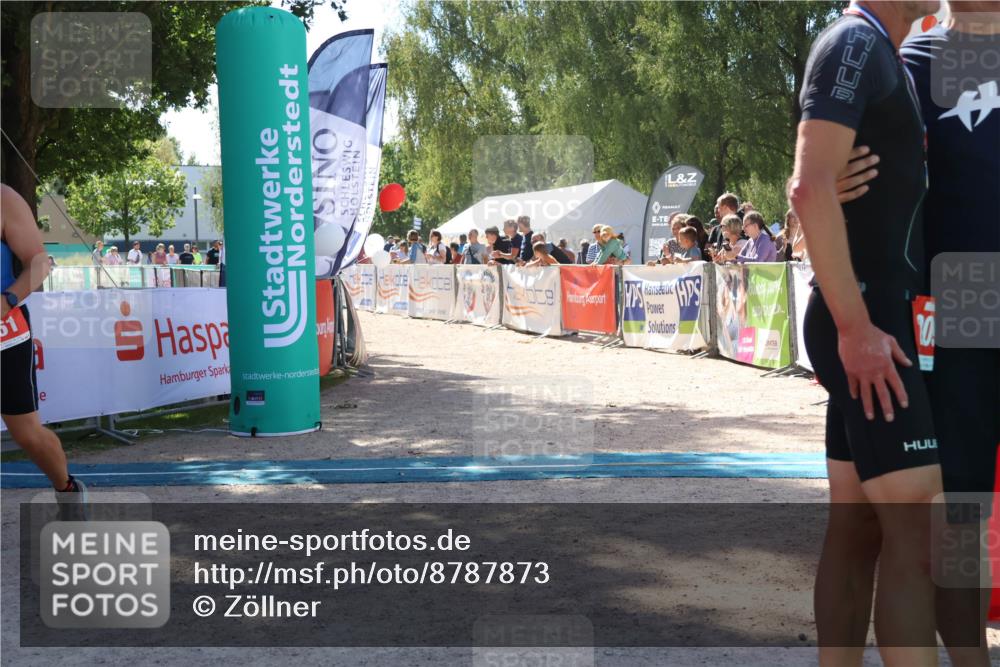 07.09.2025 - 19. Norderstedt Triathlon Zöllner http://msf.ph/oto/8787873 07.09.2025 13:37:47 Ziel 161 meine-sportfotos.de