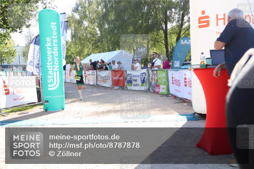 07.09.2025 - 19. Norderstedt Triathlon Zöllner http://msf.ph/oto/8787878 07.09.2025 16:01:04 Ziel 1506 meine-sportfotos.de