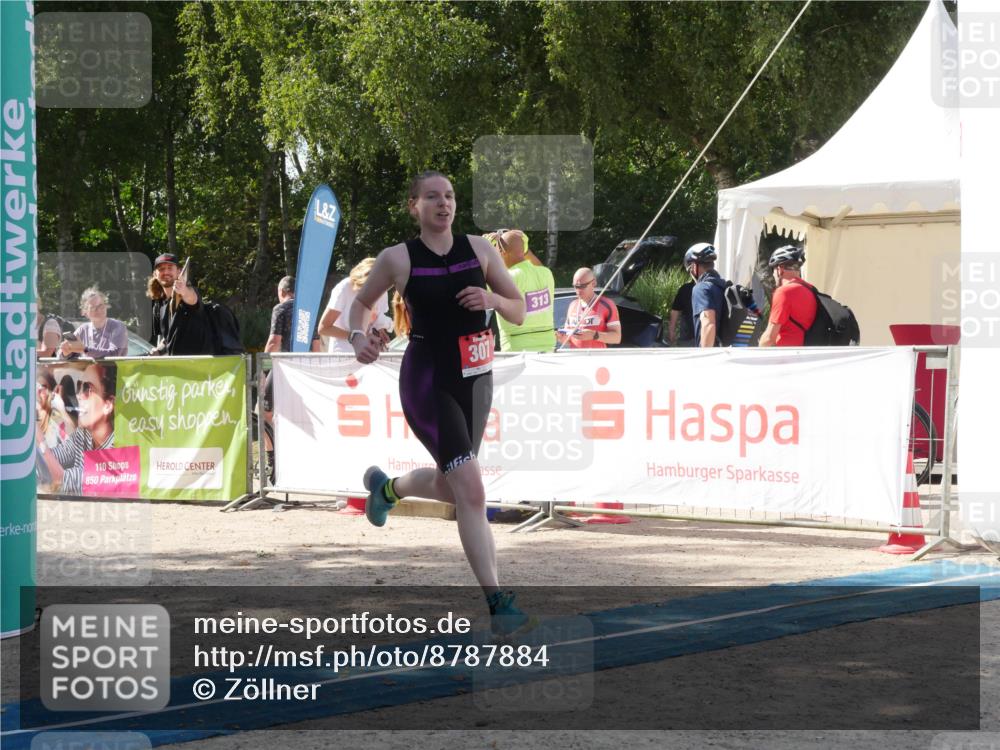 07.09.2025 - 19. Norderstedt Triathlon Zöllner http://msf.ph/oto/8787884 07.09.2025 13:33:38 Ziel 157, 307, 752, 1221 meine-sportfotos.de