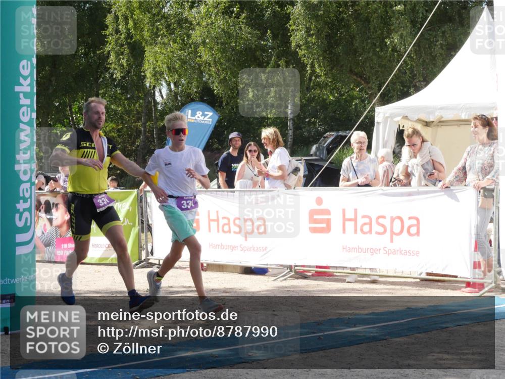 07.09.2025 - 19. Norderstedt Triathlon Zöllner http://msf.ph/oto/8787990 07.09.2025 13:35:48 Ziel 331 meine-sportfotos.de