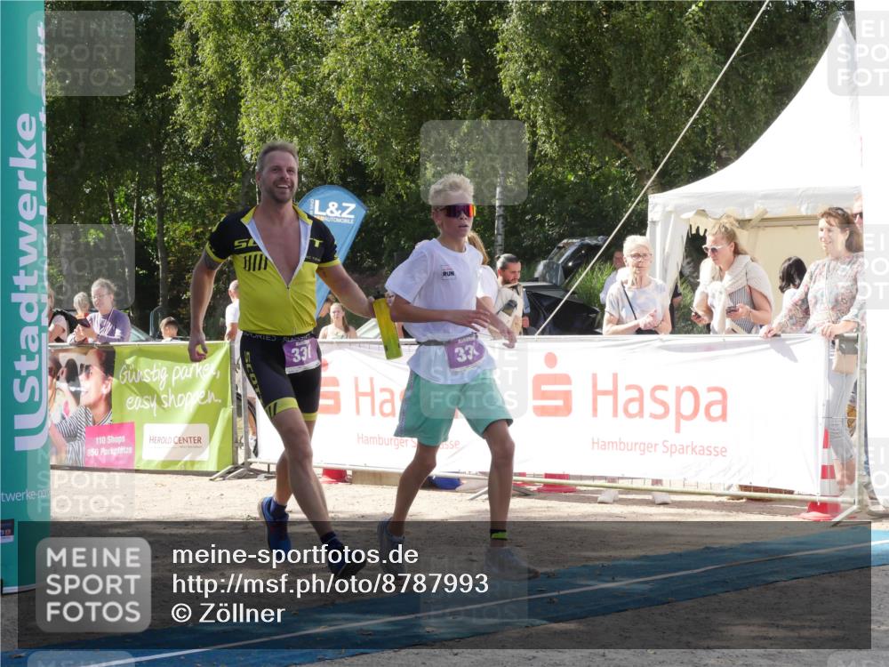 07.09.2025 - 19. Norderstedt Triathlon Zöllner http://msf.ph/oto/8787993 07.09.2025 13:35:49 Ziel 331 meine-sportfotos.de