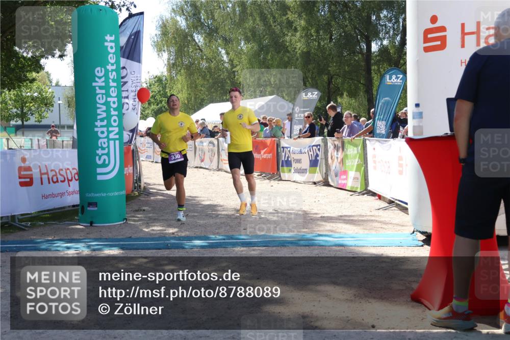 07.09.2025 - 19. Norderstedt Triathlon Zöllner http://msf.ph/oto/8788089 07.09.2025 13:40:01 Ziel 330 meine-sportfotos.de