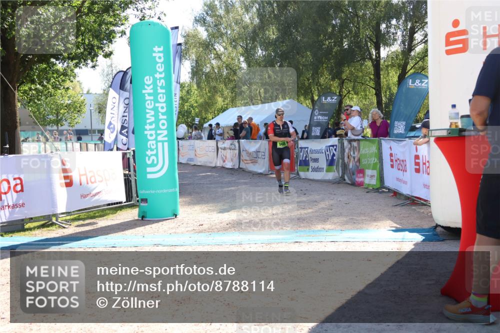 07.09.2025 - 19. Norderstedt Triathlon Zöllner http://msf.ph/oto/8788114 07.09.2025 16:04:00 Ziel 968 meine-sportfotos.de